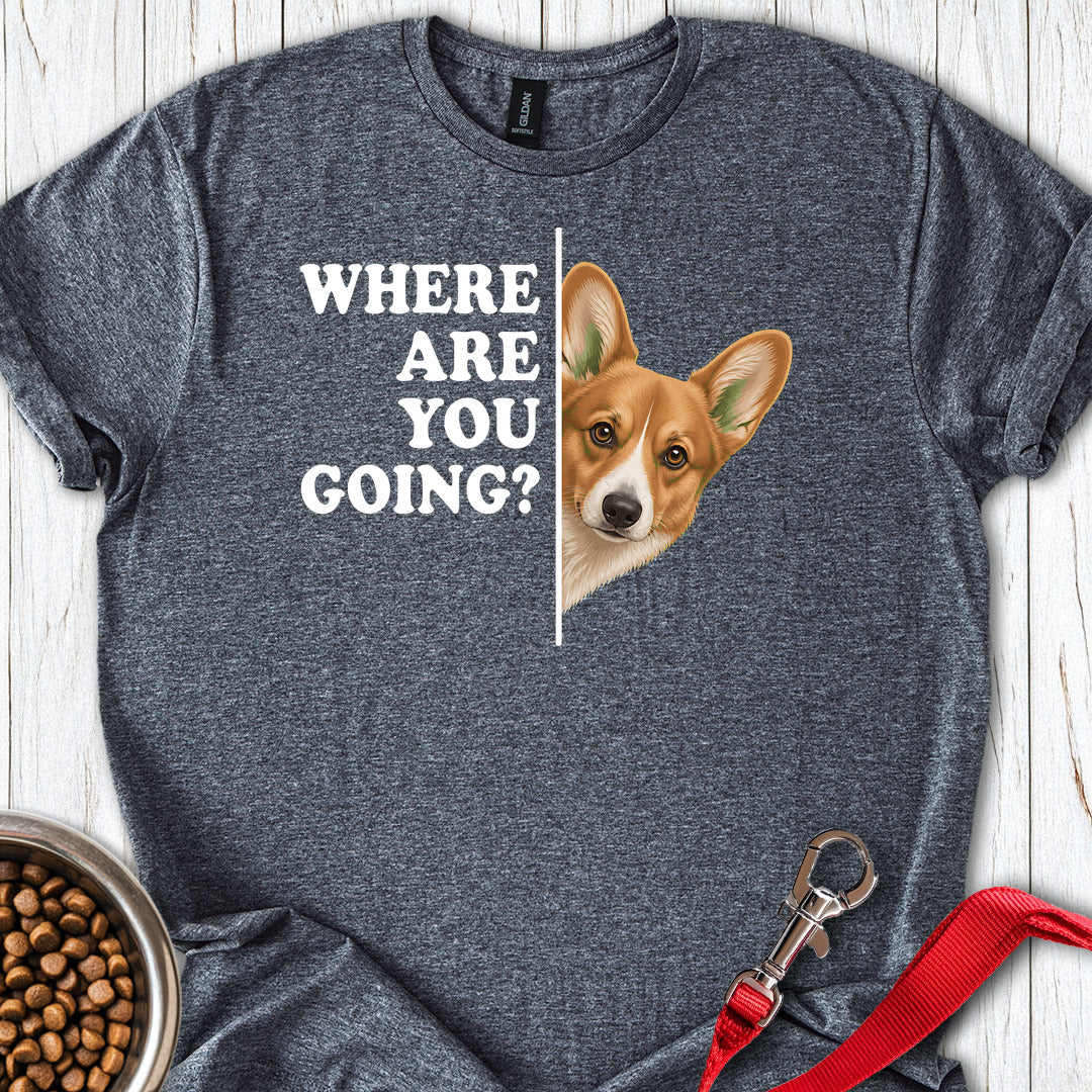 Cardigan Welsh Corgi Red Where Are You Going — Dark Heather