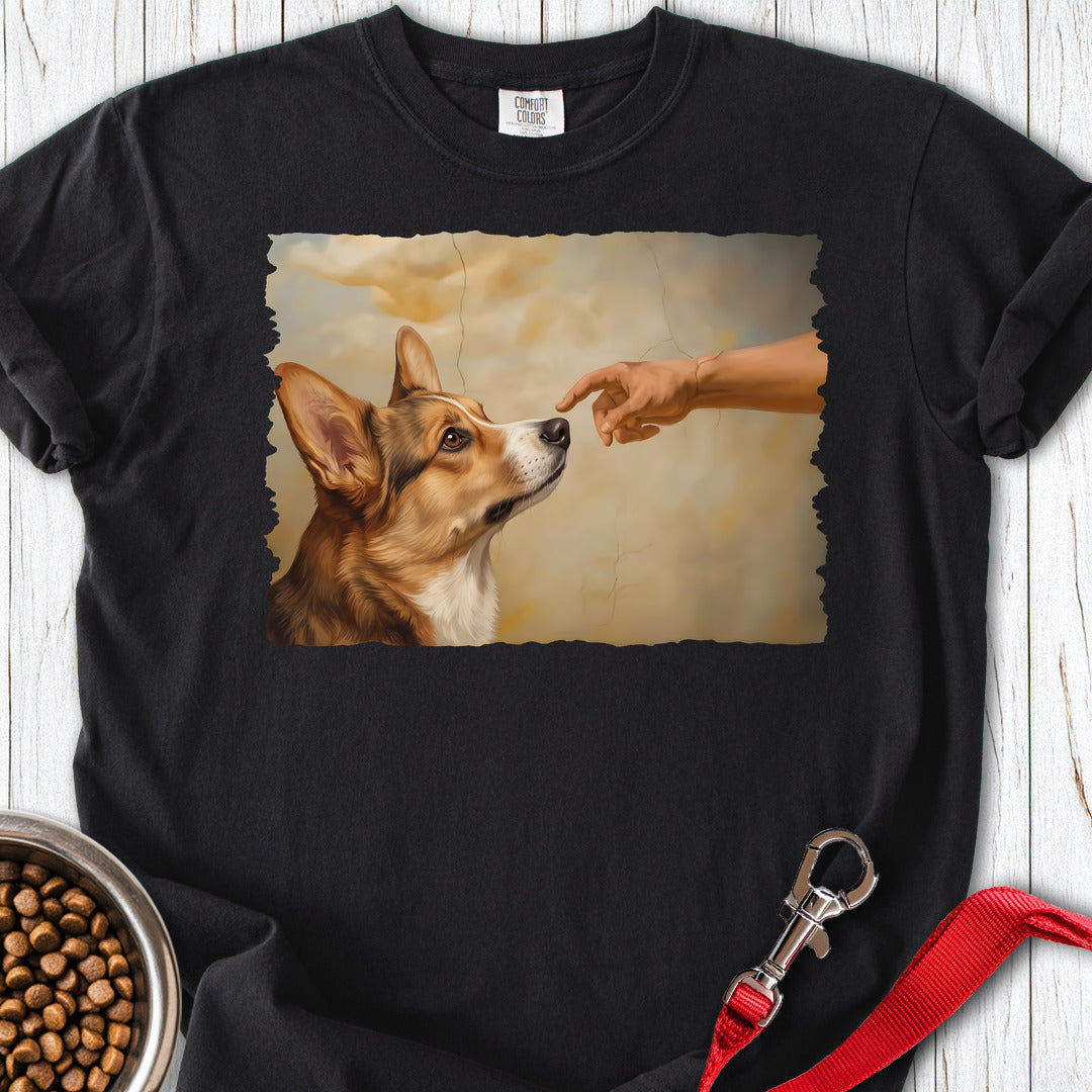 Cardigan Welsh Corgi Sable Creation Premium Tee — Black