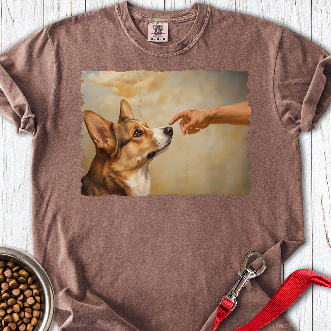 Cardigan Welsh Corgi Sable Creation Premium Tee — Espresso