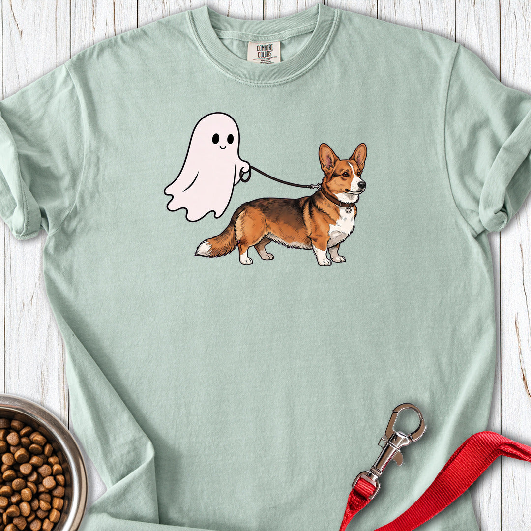 Cardigan Welsh Corgi Sable Halloween Premium Tee — Bay
