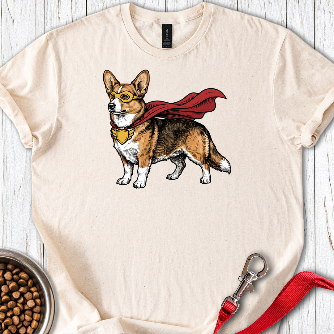 Cardigan Welsh Corgi Sable Superhero — Natural