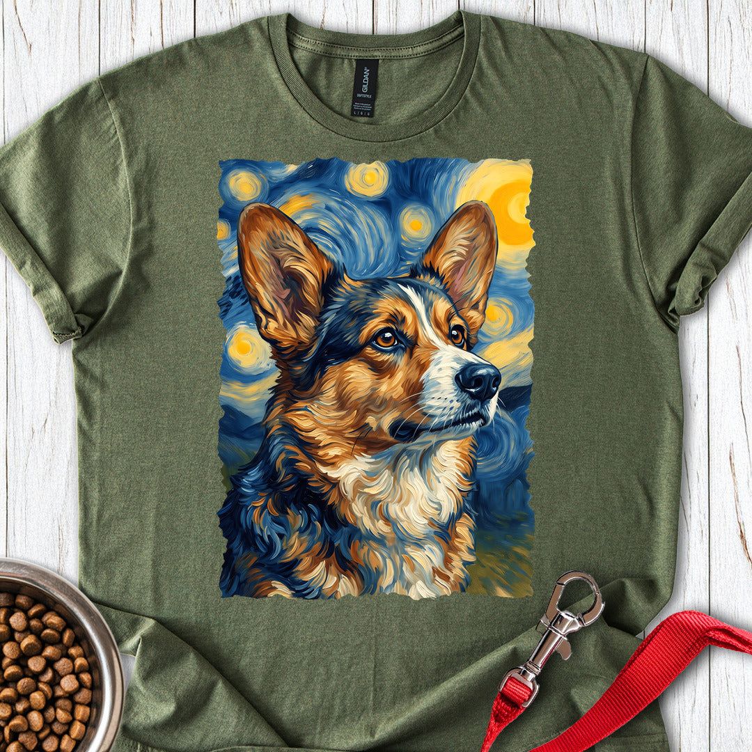 Cardigan Welsh Corgi Sable Van Gogh — Military Green