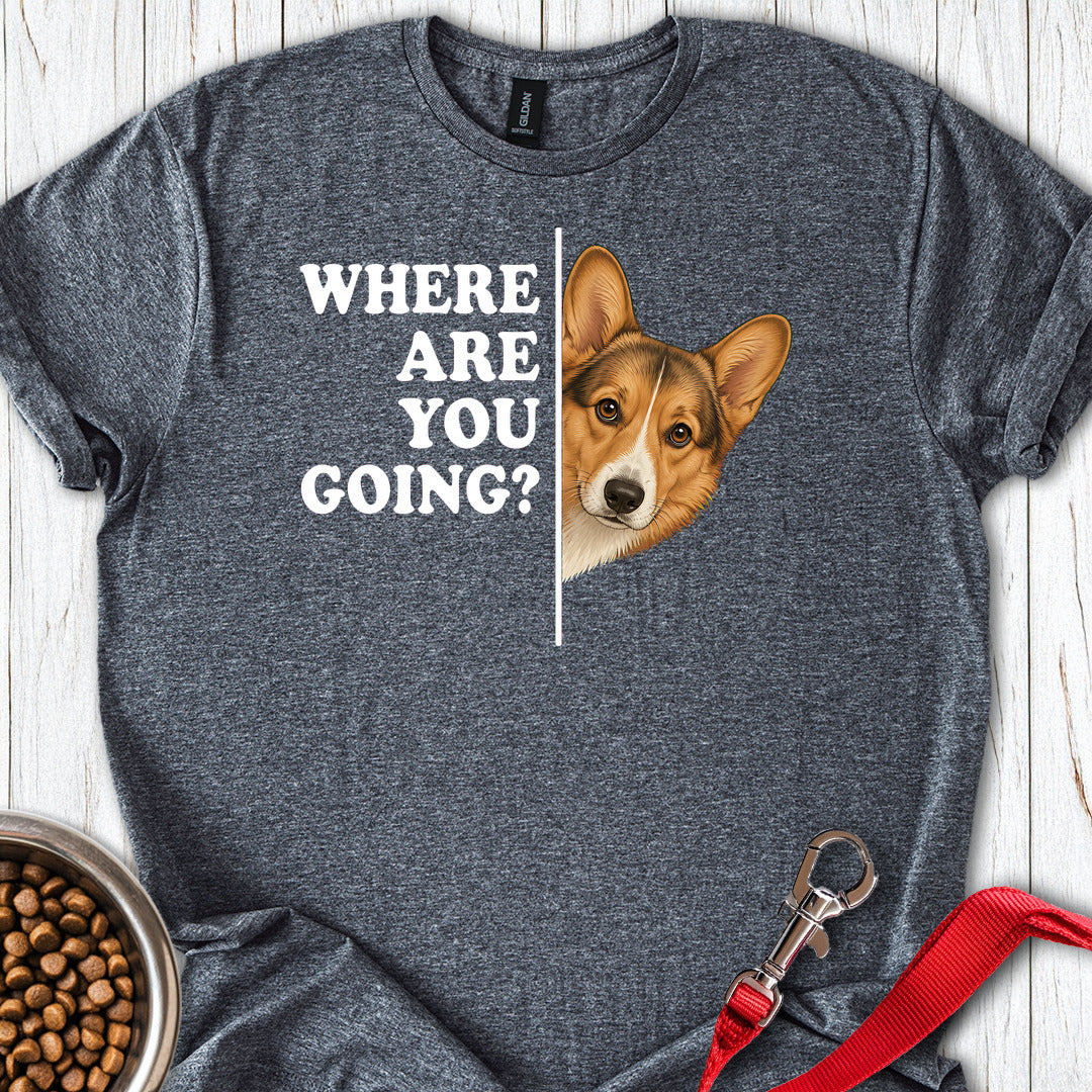 Cardigan Welsh Corgi Sable Where Are You Going — Dark Heather