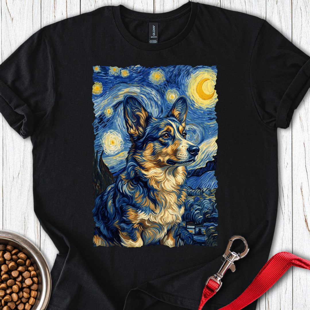 Cardigan Welsh Corgi Van Gogh Black