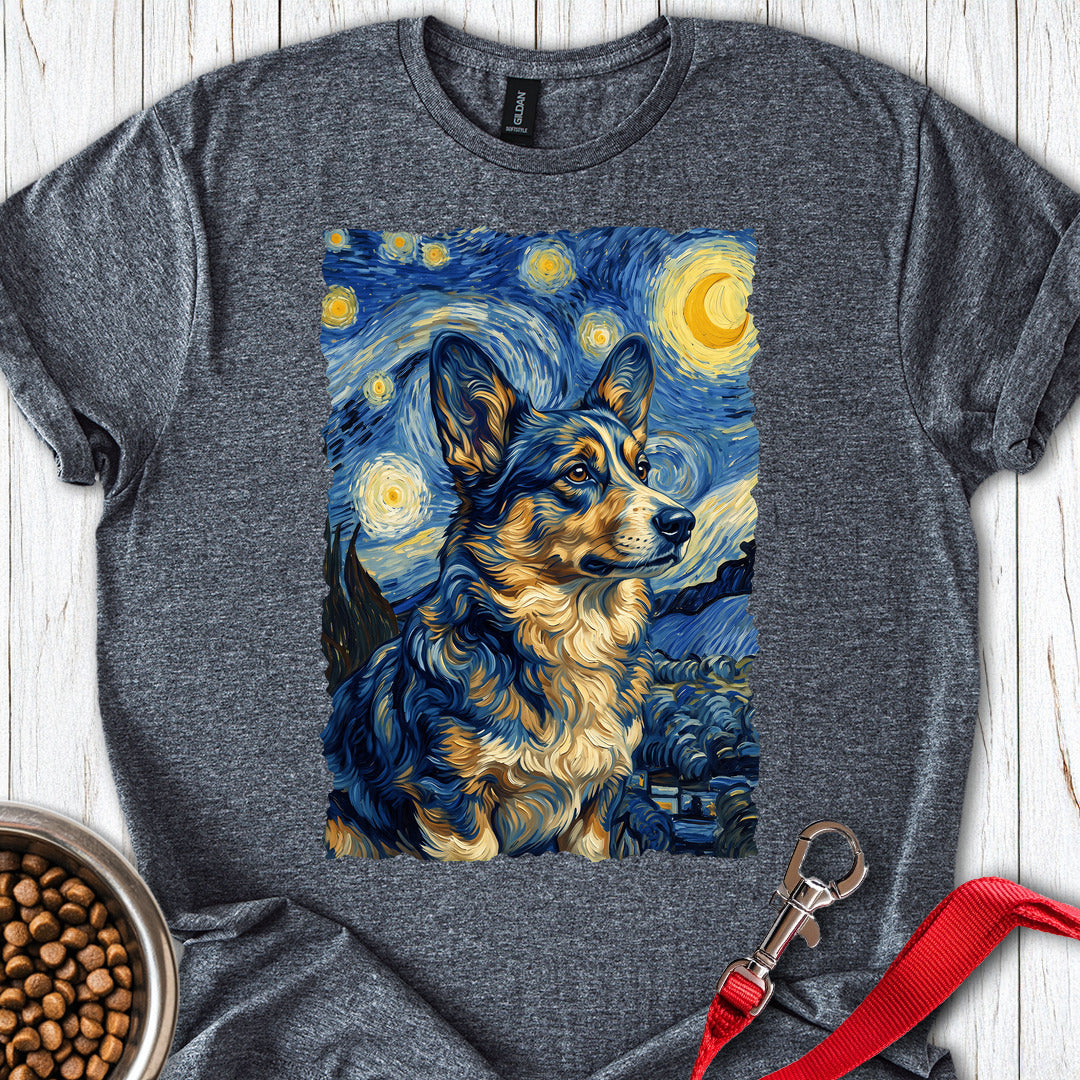 Cardigan Welsh Corgi Van Gogh Dark Heather