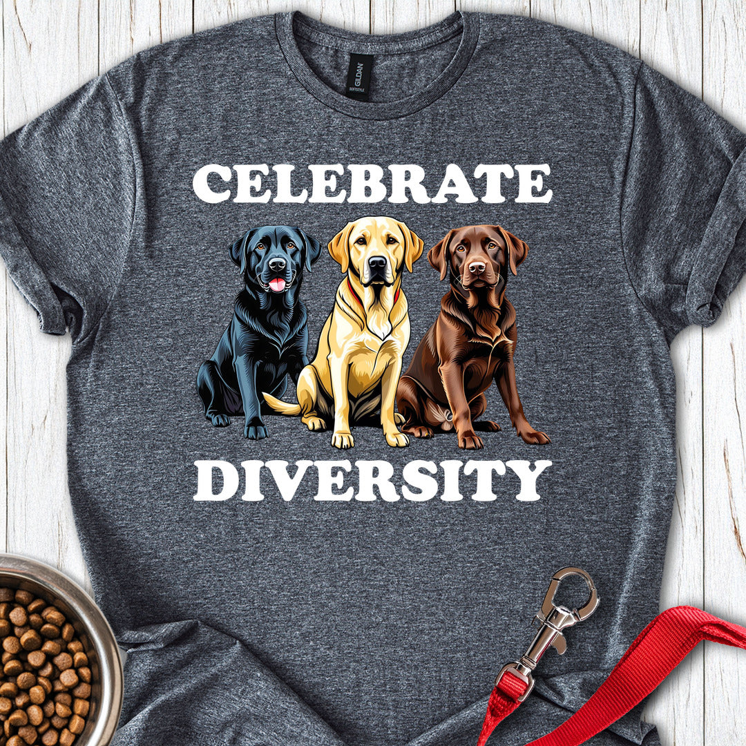 Celebrate Diversity Labrador Dark Heather