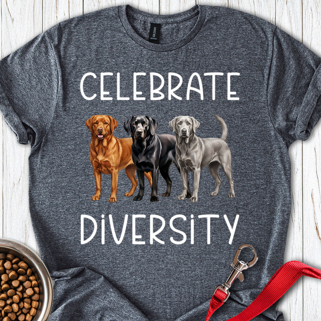 Celebrate Diversity Labrador Dark Heather