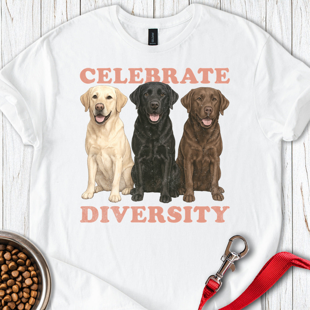 Celebrate Diversity Labrador White