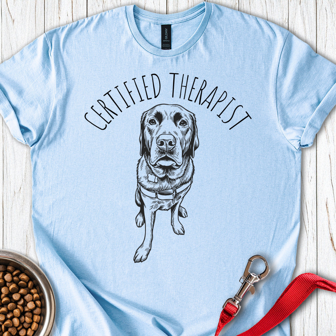 Certified Therapist Light Blue
