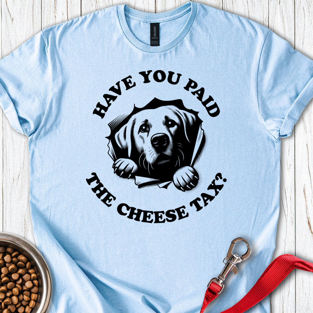 Cheese Tax Labrador Light Blue