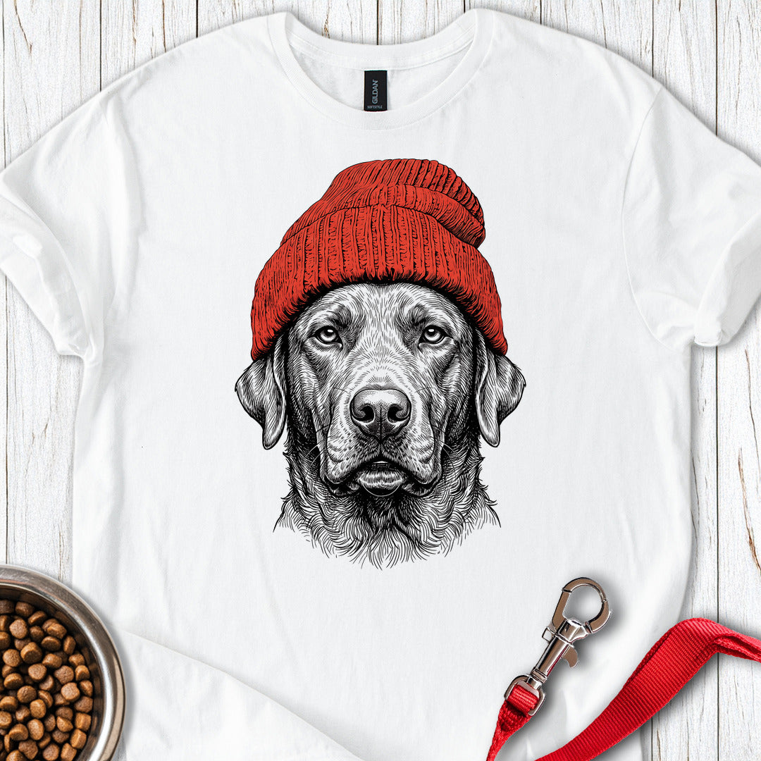 Chesapeake Bay Retriever Beanie — White