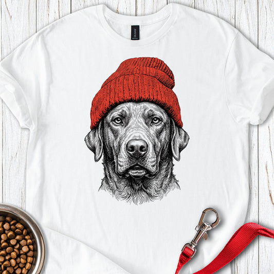 Chesapeake Bay Retriever Beanie — White