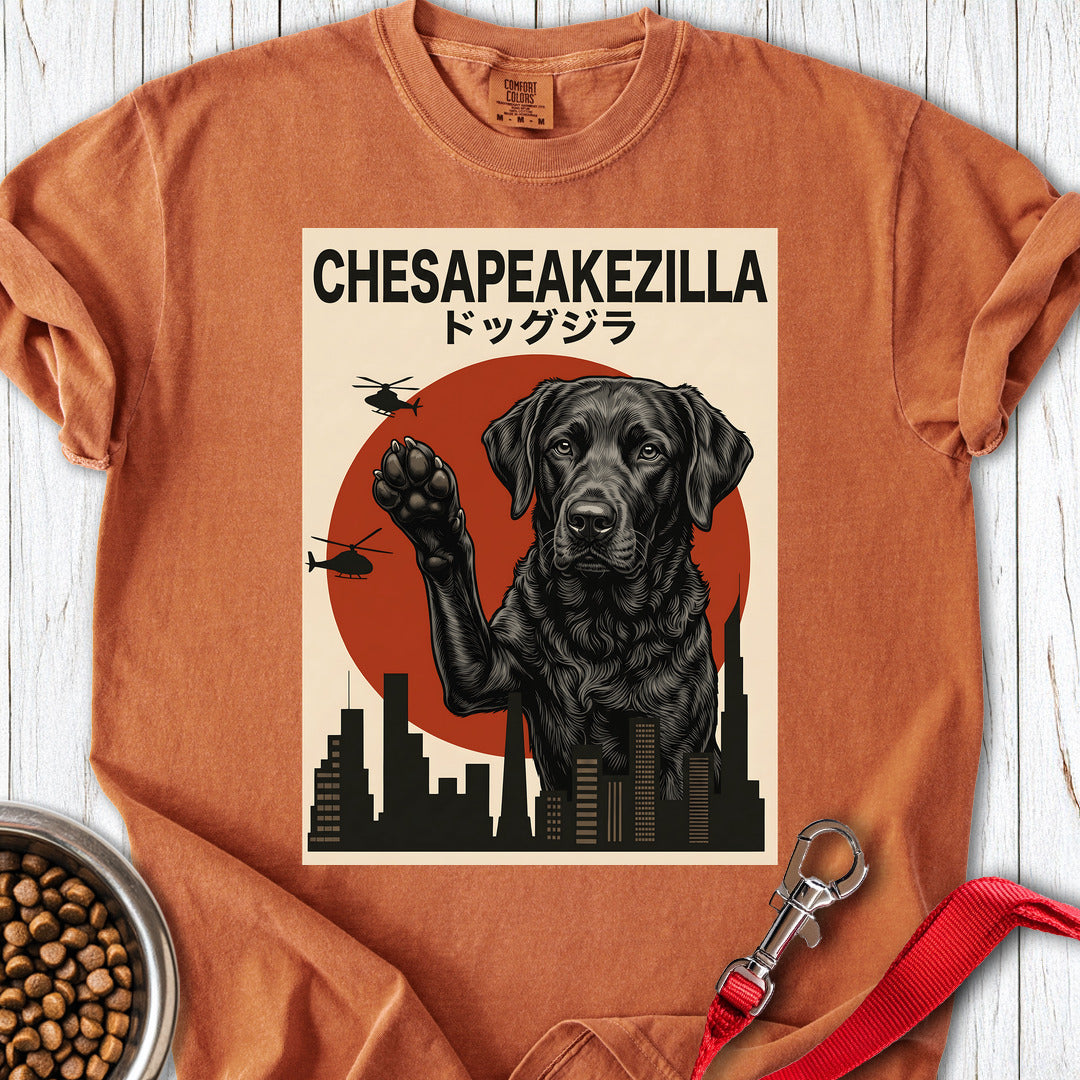 Chesapeake Bay Retriever Chesapeakezilla Premium Tee — Yam