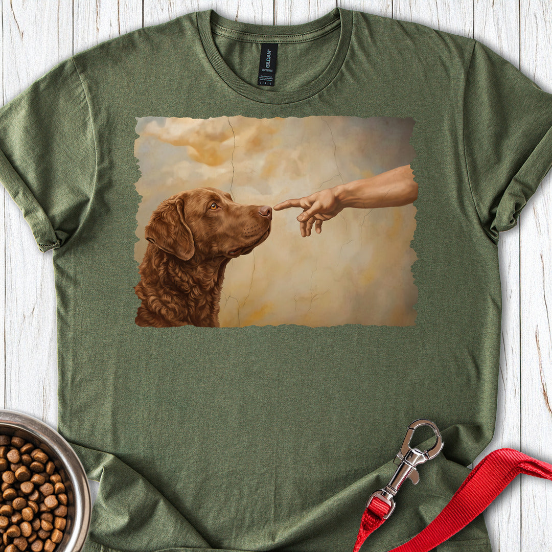 Chesapeake Bay Retriever Creation — Military Green