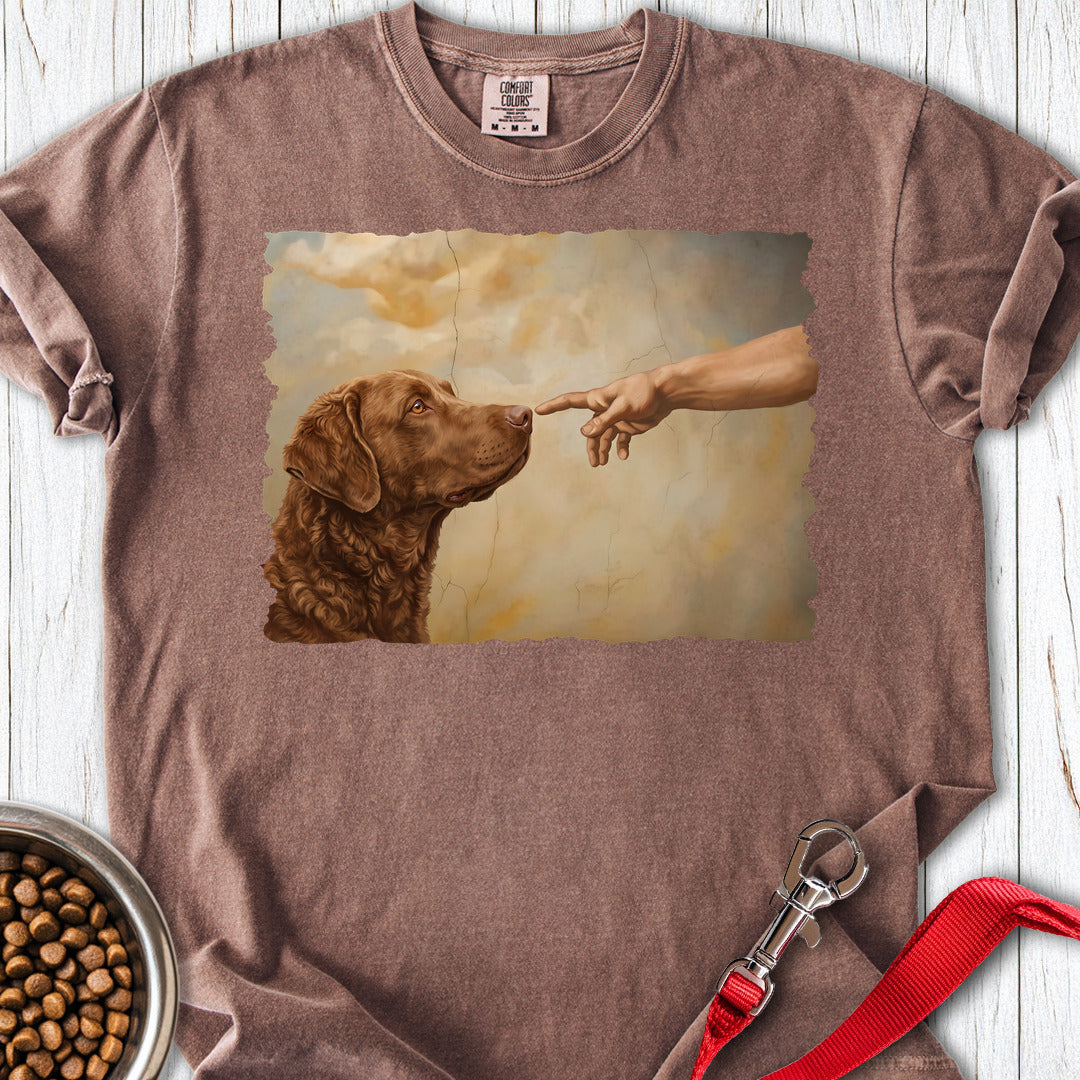 Chesapeake Bay Retriever Creation Premium Tee — Espresso