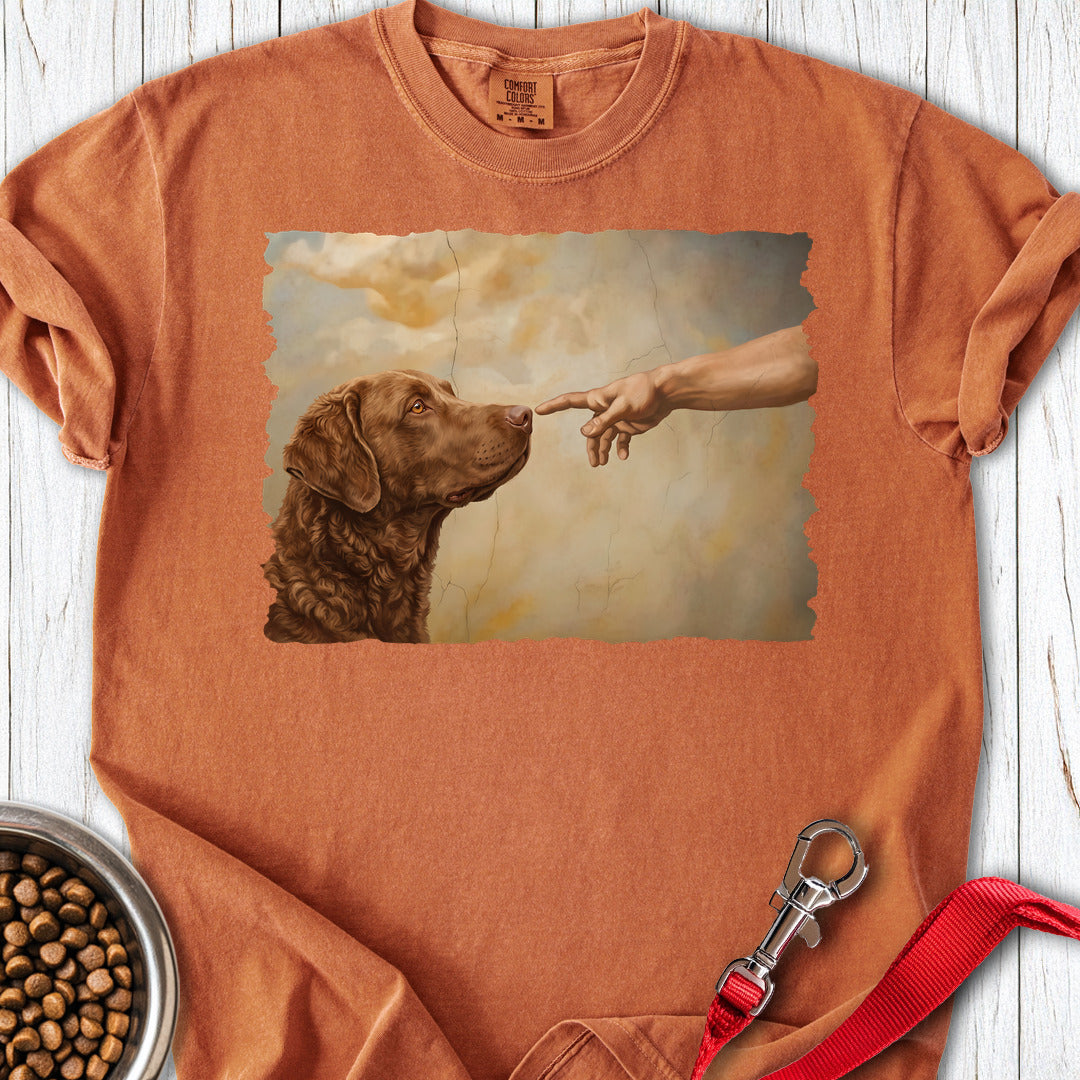 Chesapeake Bay Retriever Creation Premium Tee — Yam