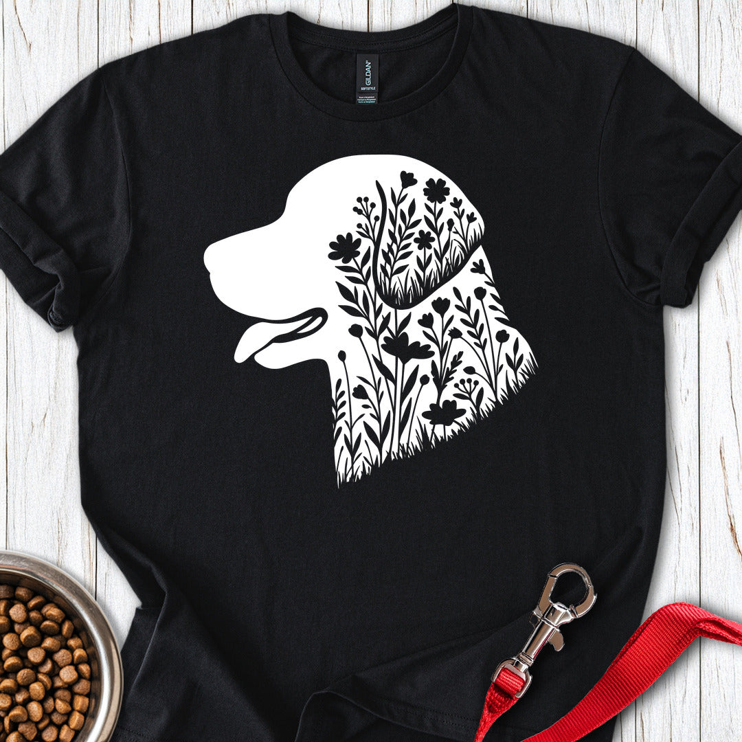 Chesapeake Bay Retriever Flowers — Black