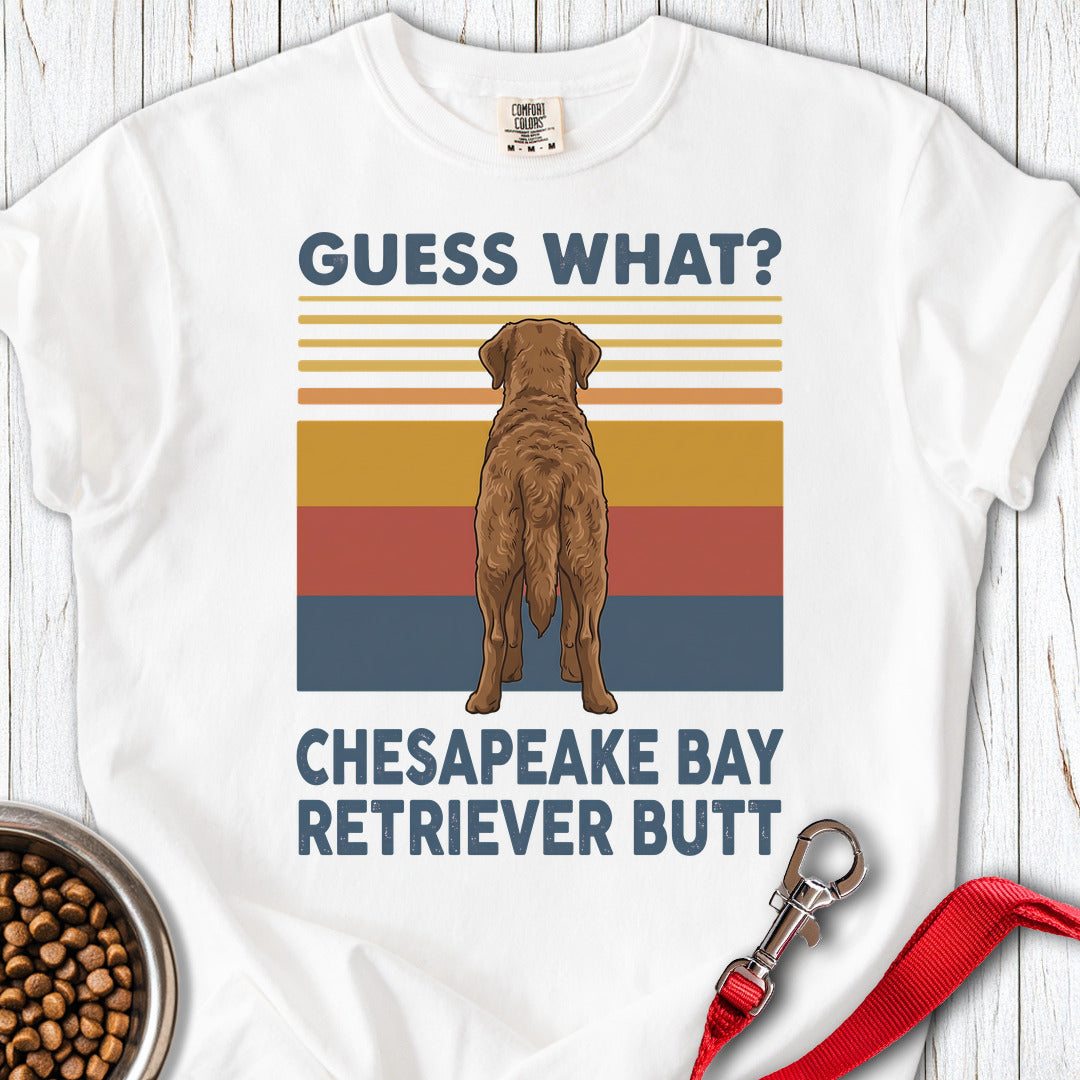 Chesapeake Bay Retriever Guess What Premium Tee — White