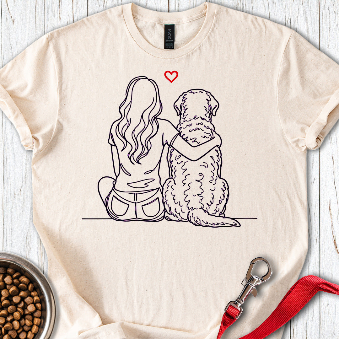 Chesapeake Bay Retriever Hug — Natural