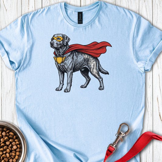 Chesapeake Bay Retriever Superhero — Light Blue
