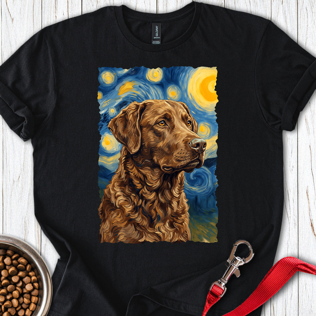 Chesapeake Bay Retriever Van Gogh — Black