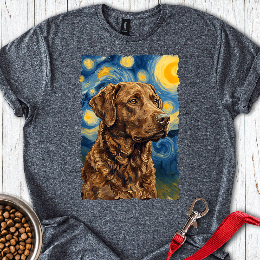 Chesapeake Bay Retriever Van Gogh — Dark Heather