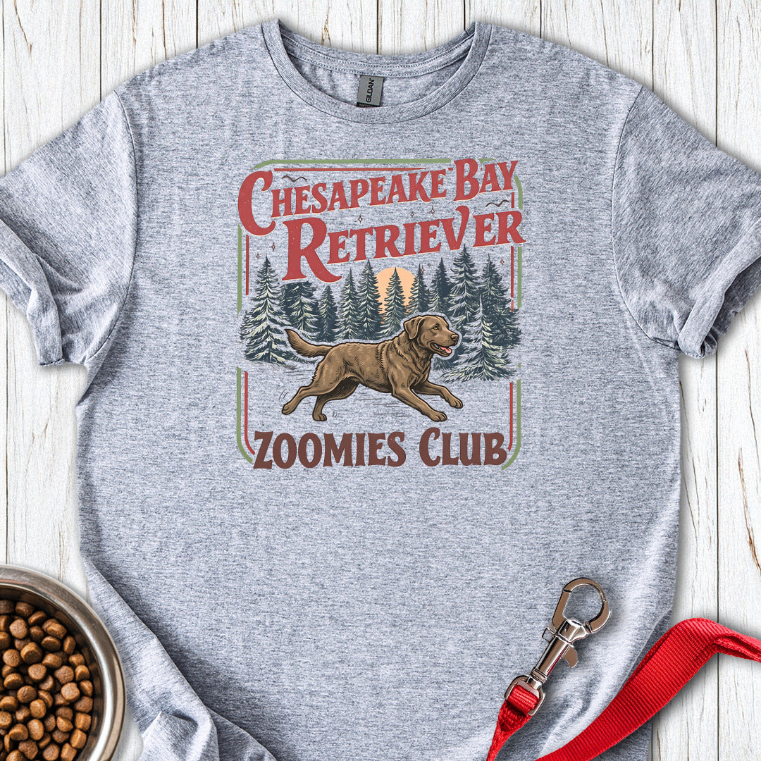 Chesapeake Bay Retriever Zoomies Club — Sport Grey