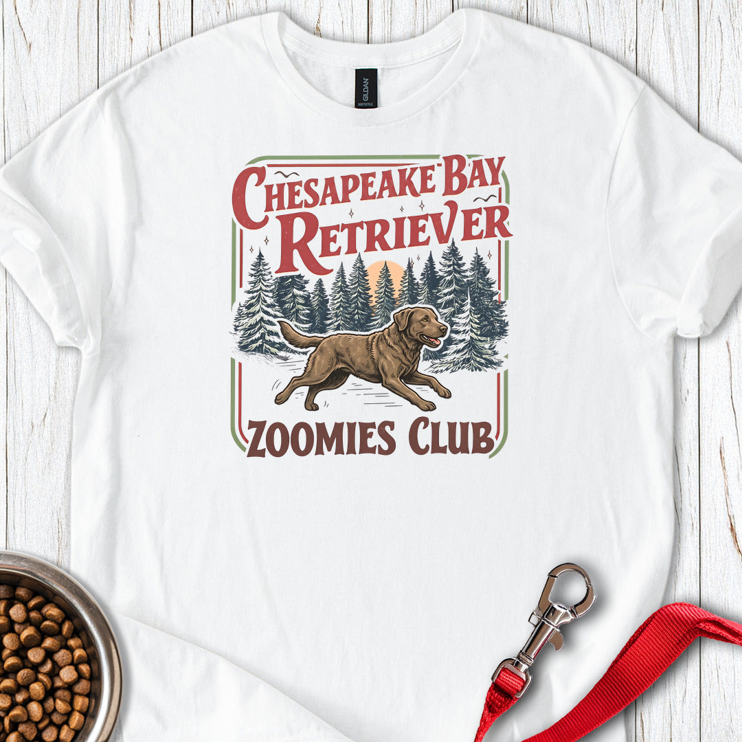 Chesapeake Bay Retriever Zoomies Club — White