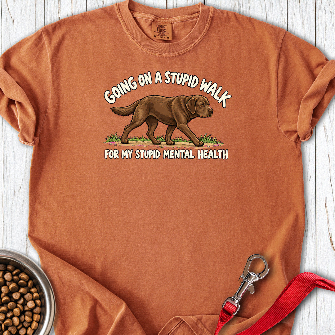 choclate lab walk Chocolate Walk Premium Tee — Yam