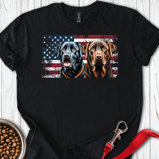Chocolate & Black Labrador Black