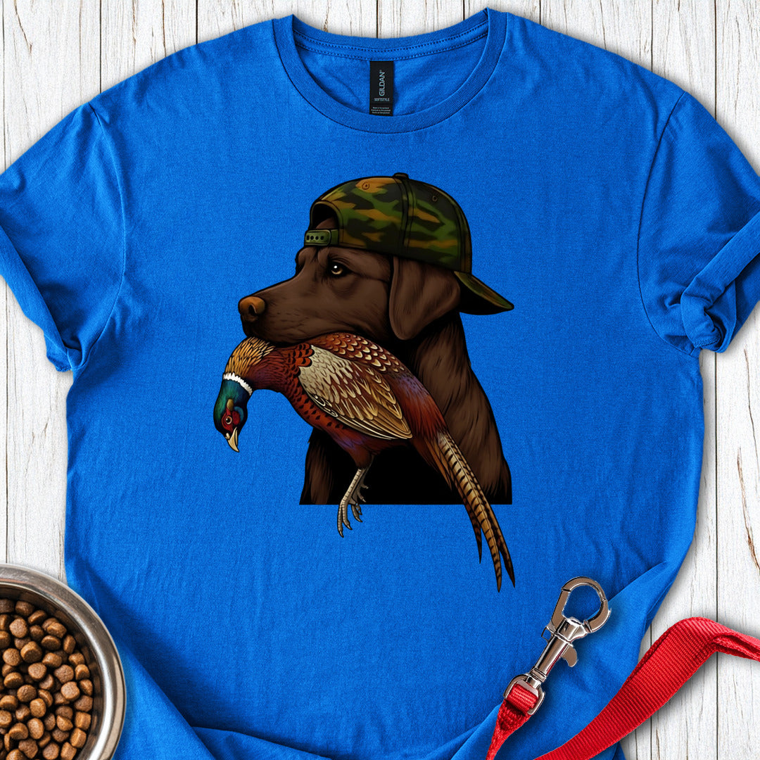 Chocolate Lab Pheasant Hunter Royal