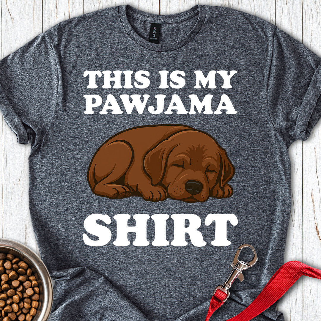Chocolate Labrador Pajama Dark Heather