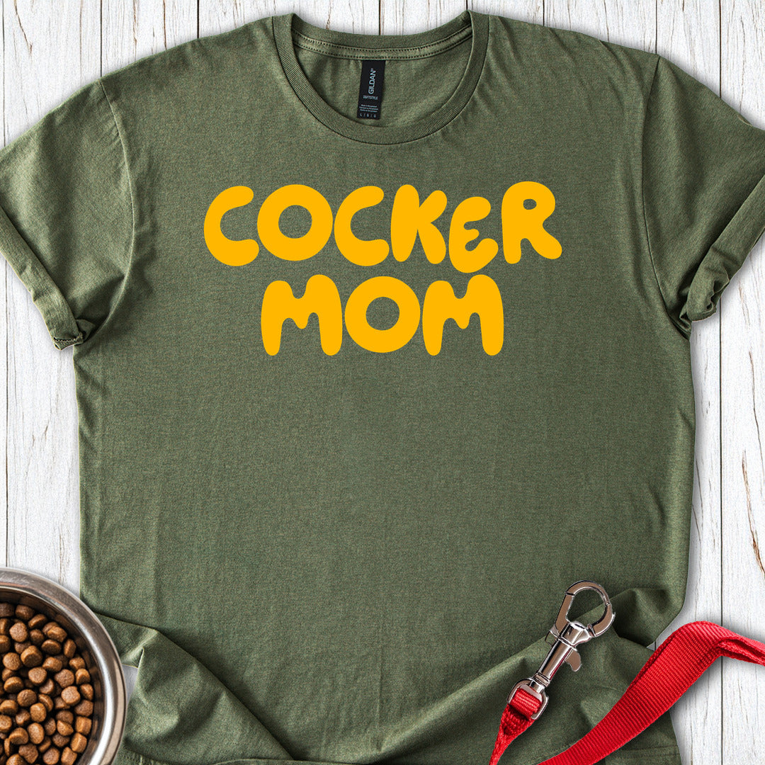 Cocker Mom Military Green