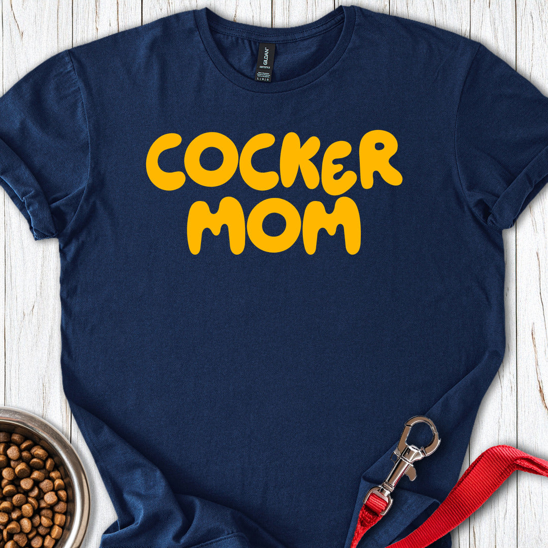 Cocker Mom Navy
