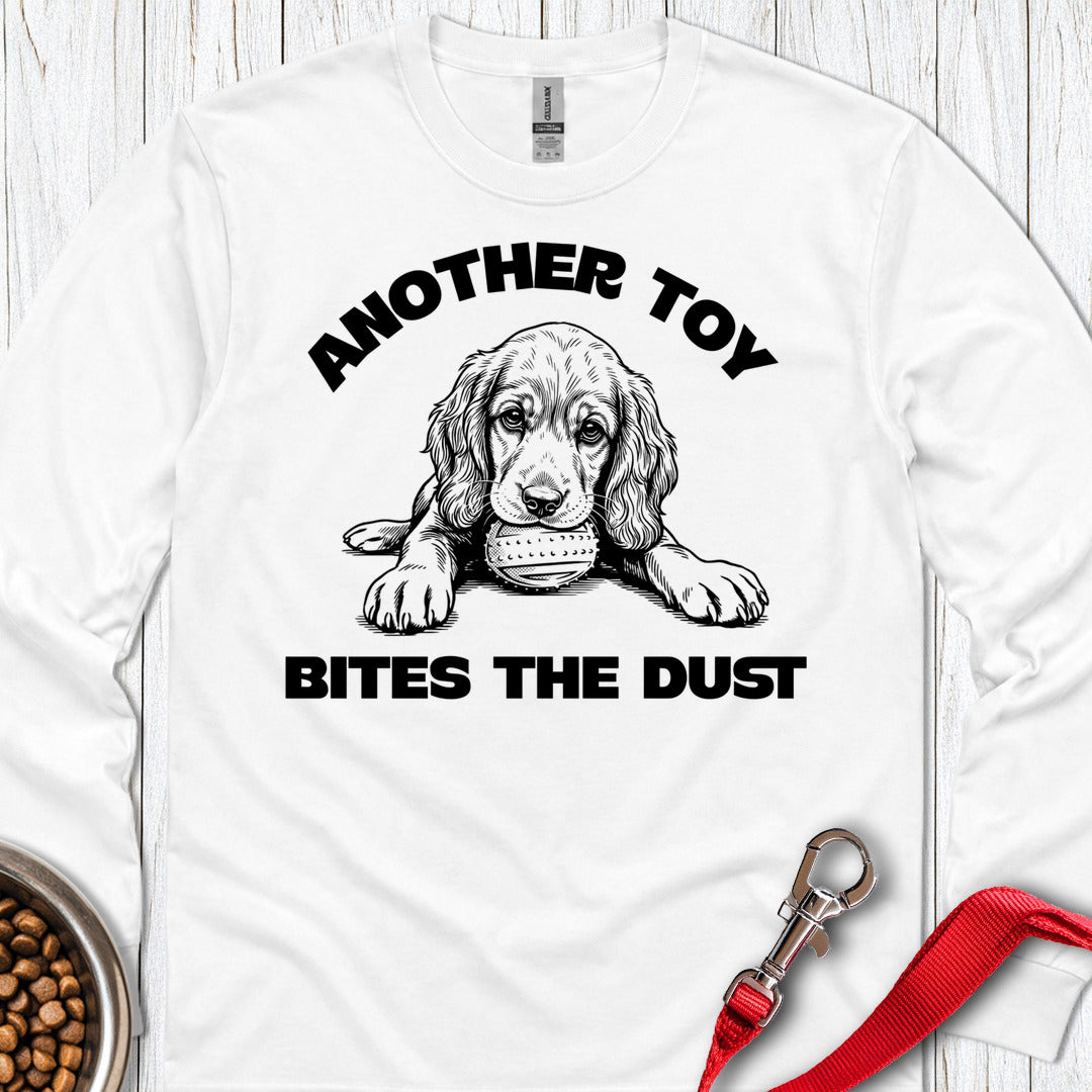 Cocker Spaniel Another Toy Long Sleeve — White