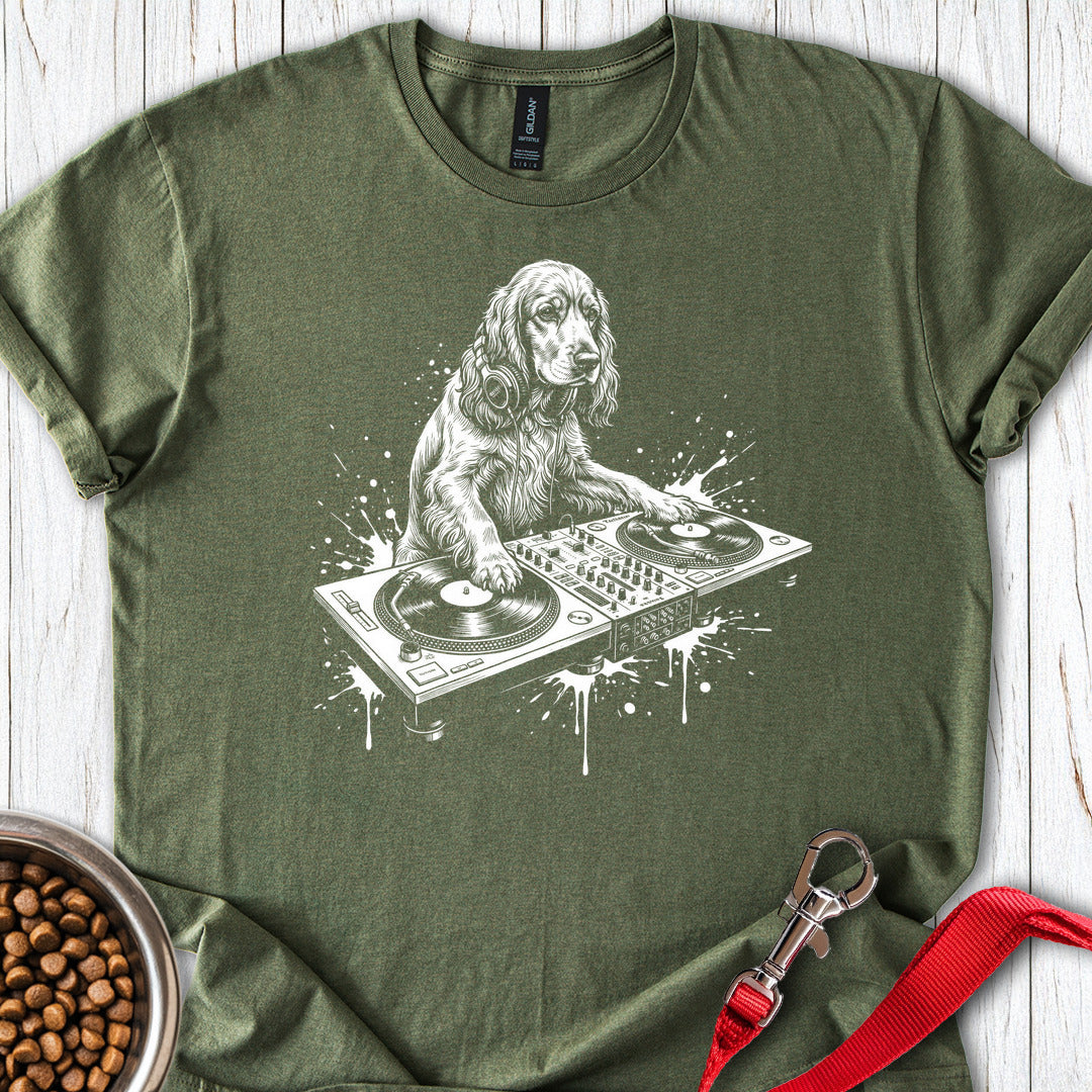 Cocker Spaniel DJ Military Green