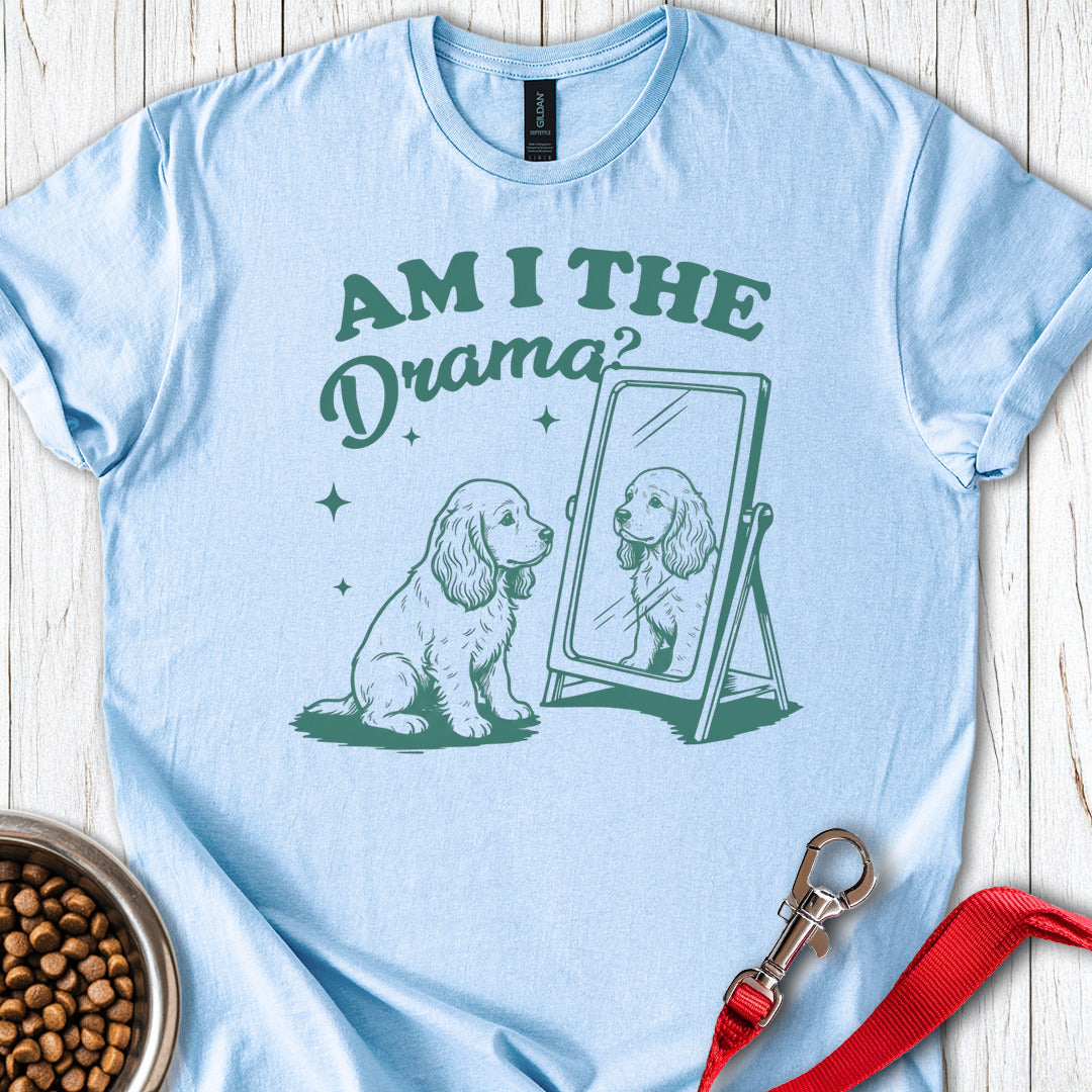 Cocker Spaniel Drama Puppy Light Blue