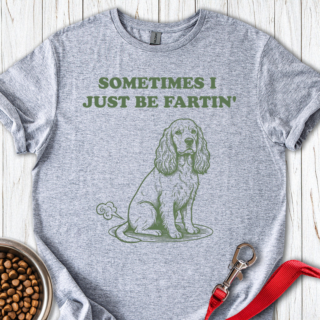 Cocker Spaniel Farts Sport Grey