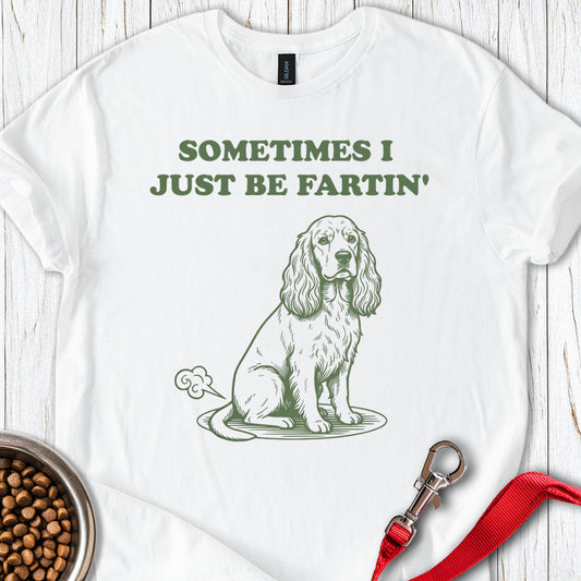 Cocker Spaniel Farts White
