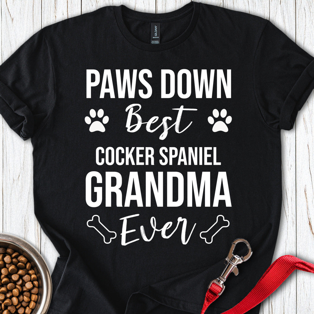 Cocker Spaniel Grandma Black