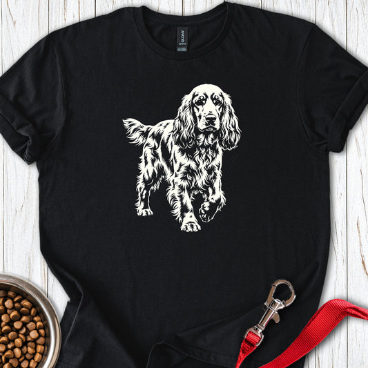 Cocker Spaniel Graphic Black