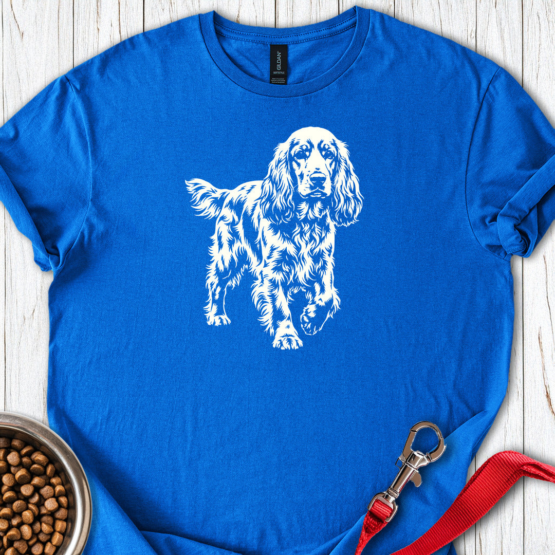 Cocker Spaniel Graphic Royal