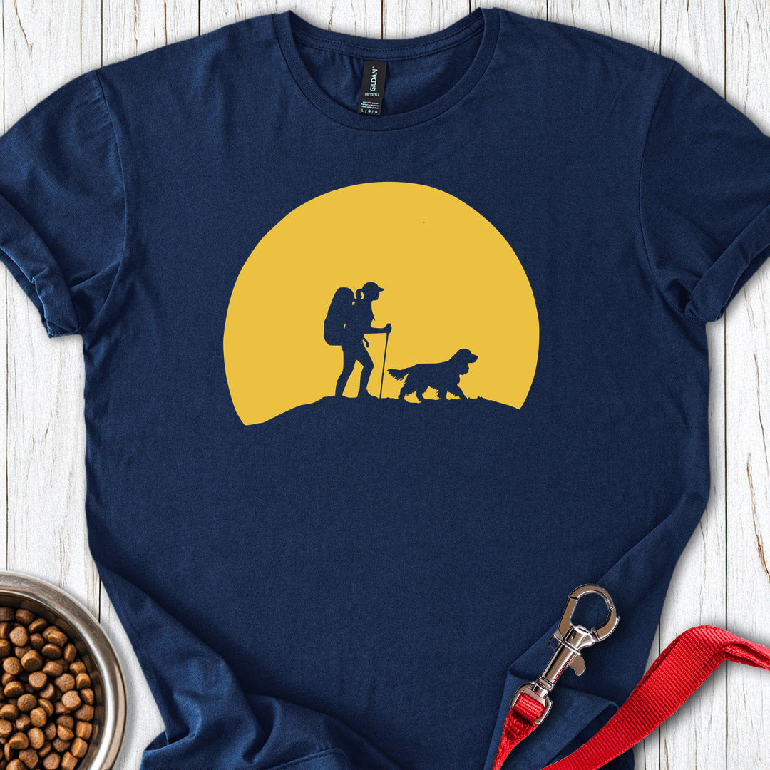 Cocker Spaniel Hiking Navy