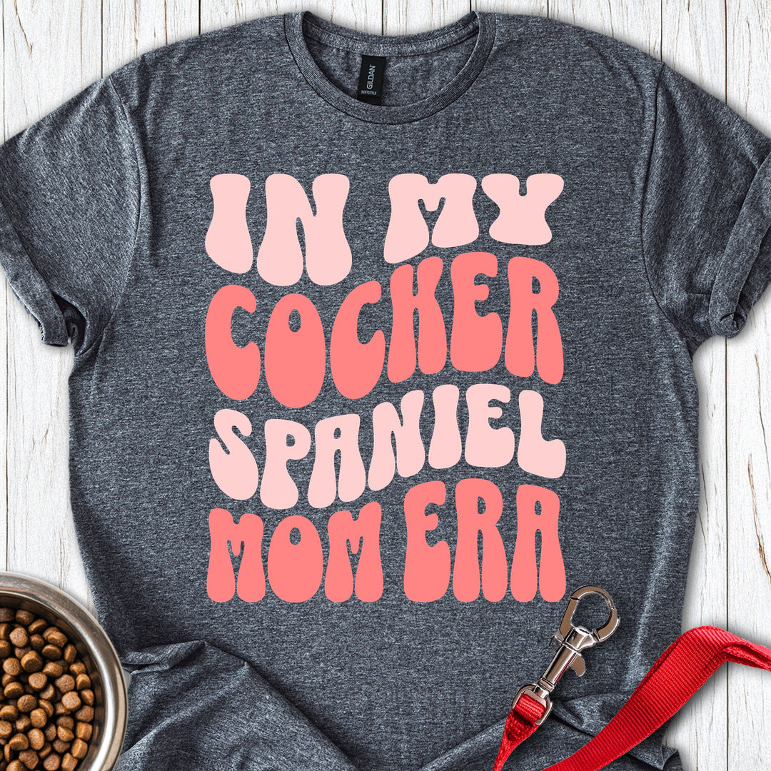 Cocker Spaniel Mom Era Dark Heather