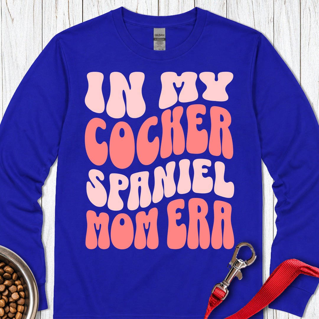 Cocker Spaniel Mom Era Long Sleeve — Royal