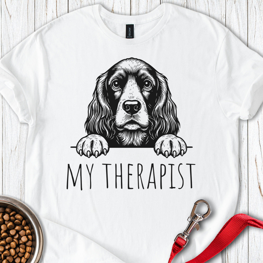 Cocker Spaniel My Therapist White