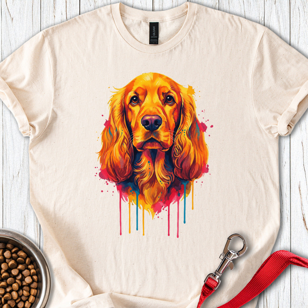 Cocker Spaniel Painting Natural