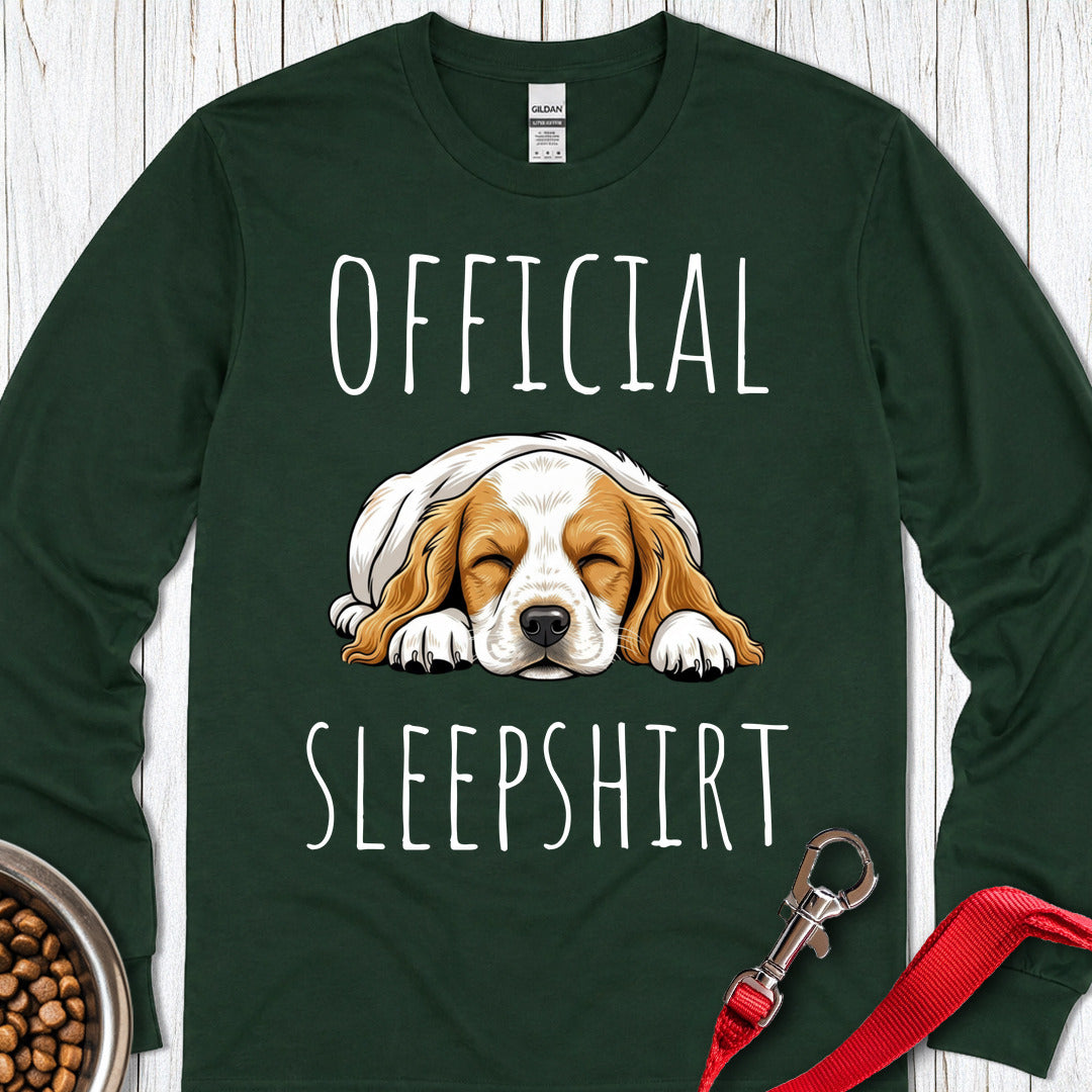 Cocker Spaniel Pajama Long Sleeve — Forest Green