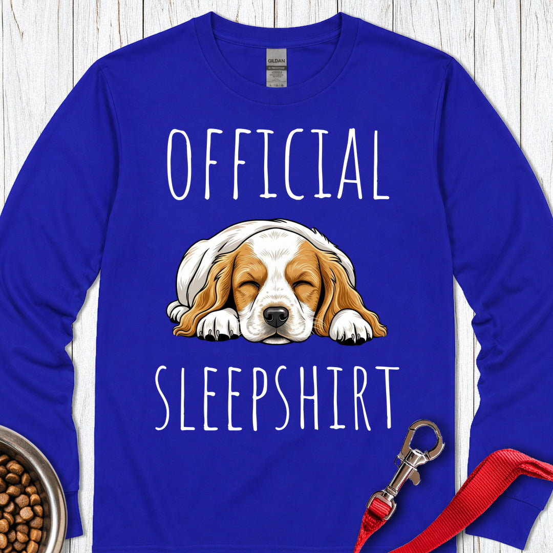 Cocker Spaniel Pajama Long Sleeve — Royal