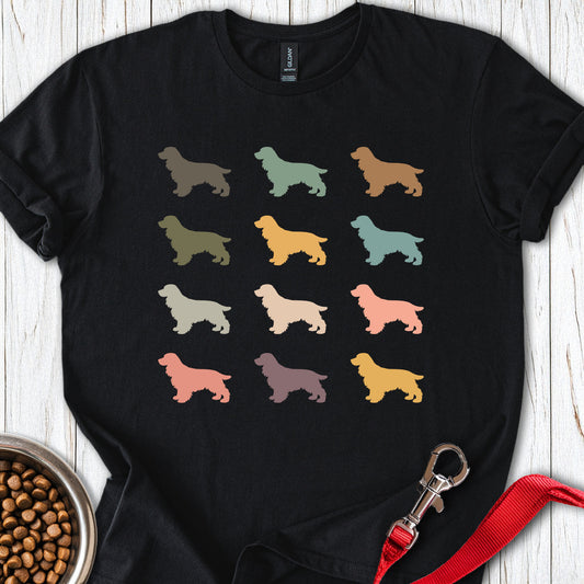 Cocker Spaniel Retro Black